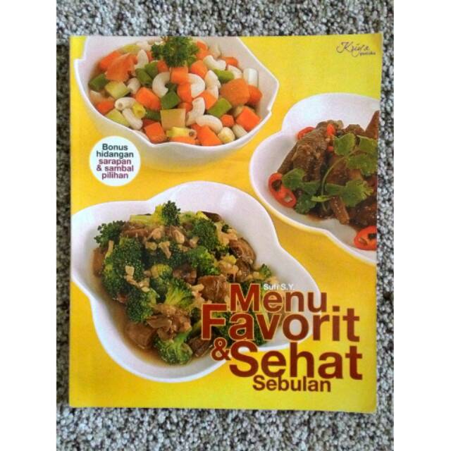 Jual Buku Menu Favorit & Sehat Sebulan | Shopee Indonesia