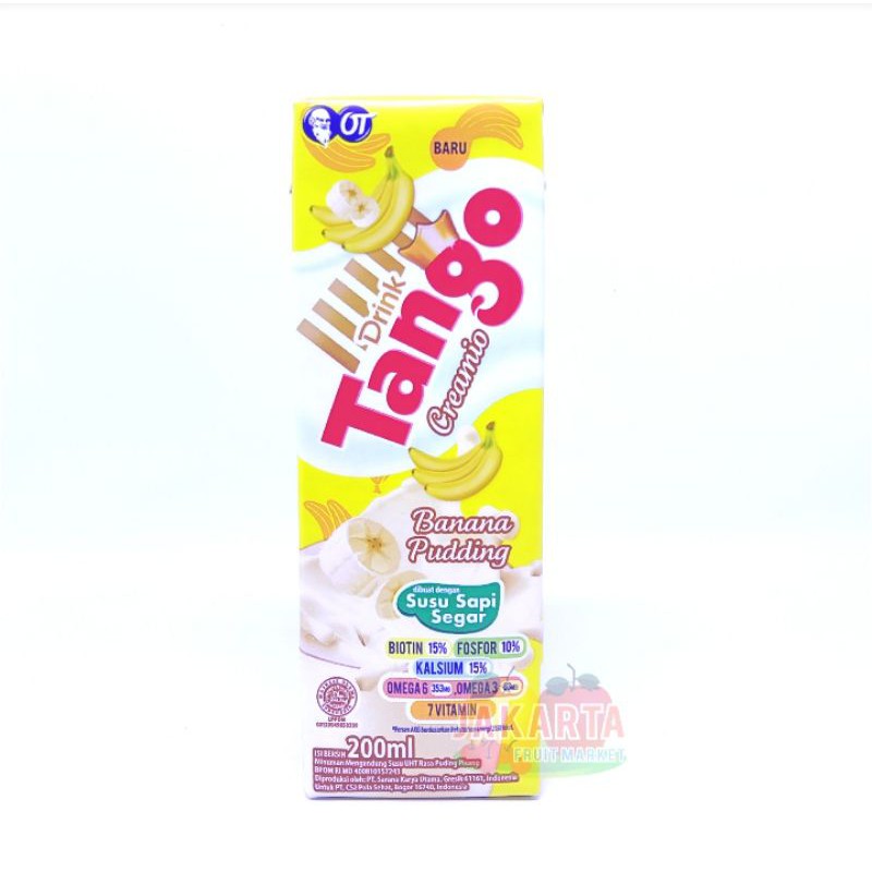 Jual Susu Uht Tango Drink Banana Puding Ml Shopee Indonesia