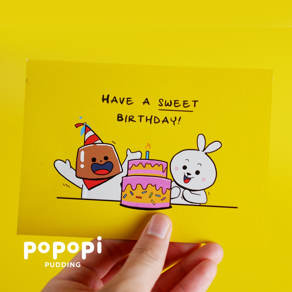 Jual Popopi Birthday Card | Shopee Indonesia