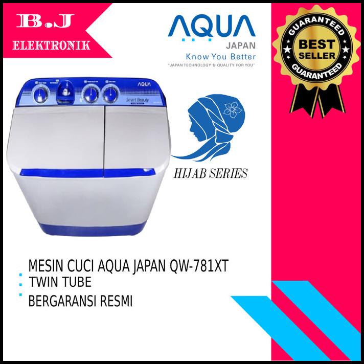 Jual Mesin Cuci Aqua Japan Qw Xt Twin Tube Tabung Shopee Indonesia