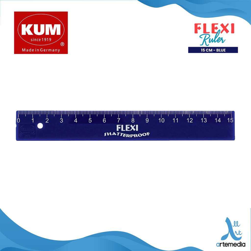 Jual KUM Flexi Ruler – Flexible Shatterproof Ruler Made in Germany ...