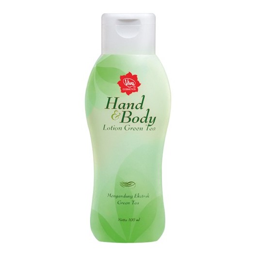Jual Viva Hand & Body Lotion Green Tea 100 ml Shopee Indonesia