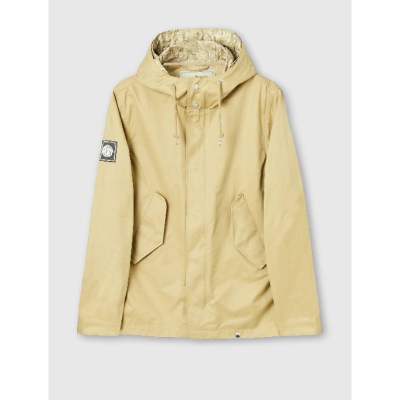 Cotton zip up hooded jacket hot sale pretty green