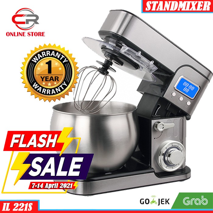 Jual IDEALIFE Professional Stand Mixer Multi Speed (IL221S