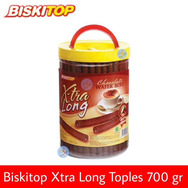 Jual Biskitop Xtra Long Chocolate Wafer Roll Toples Gr Shopee Indonesia