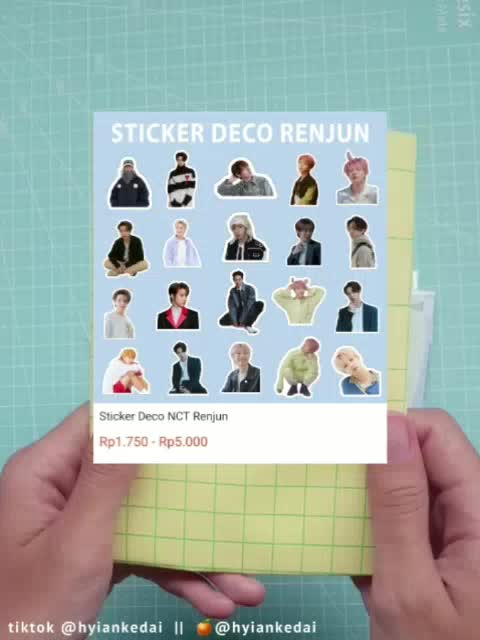 Jual Sticker Deco NCT Renjun | Shopee Indonesia