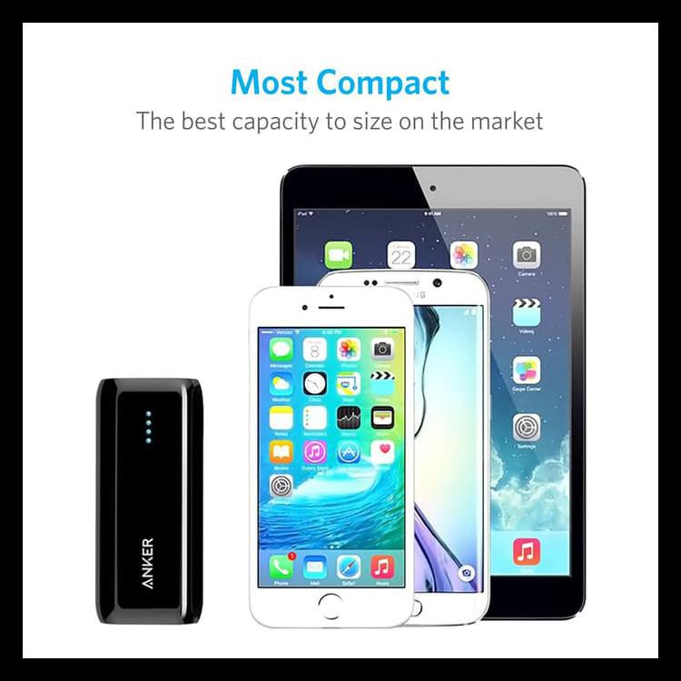 Jual Promo Anker Astro E1 Power Bank 6700Mah Black A1211H15 Promo Murah