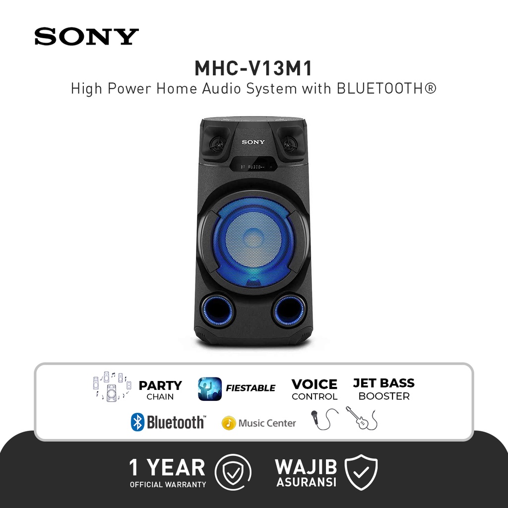 Jual Sony Karaoke Bluetooth Speaker Hifi High Power Audio System MHC ...