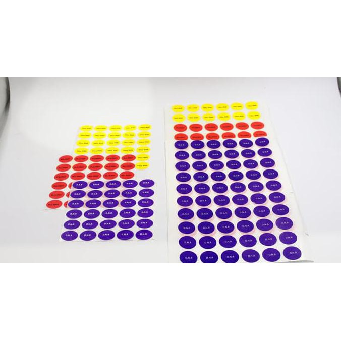 Jual STIKER GELANG RESIKO 16MM UTK ZEBRA GELANG (FALL RISK, ALLERGY ...