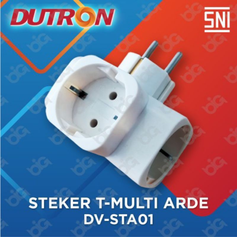 Jual Steker T Multi Adre Dutron Dv Sta 01 Colok Colokan Sambungan