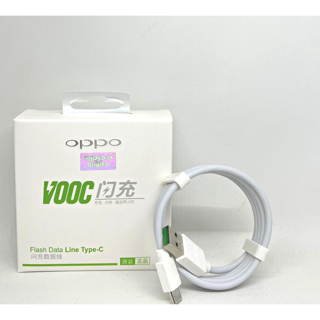 Jual Kabel Data Oppo VOOC Flash Data Line Type C | Shopee Indonesia