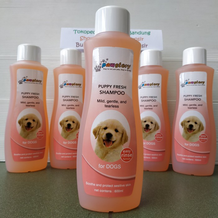 Jual ANJINGSHAMPOO PAWSTORY PUPPY DOG SHAMPOO 600ML / SHAMPO PUPPIES
