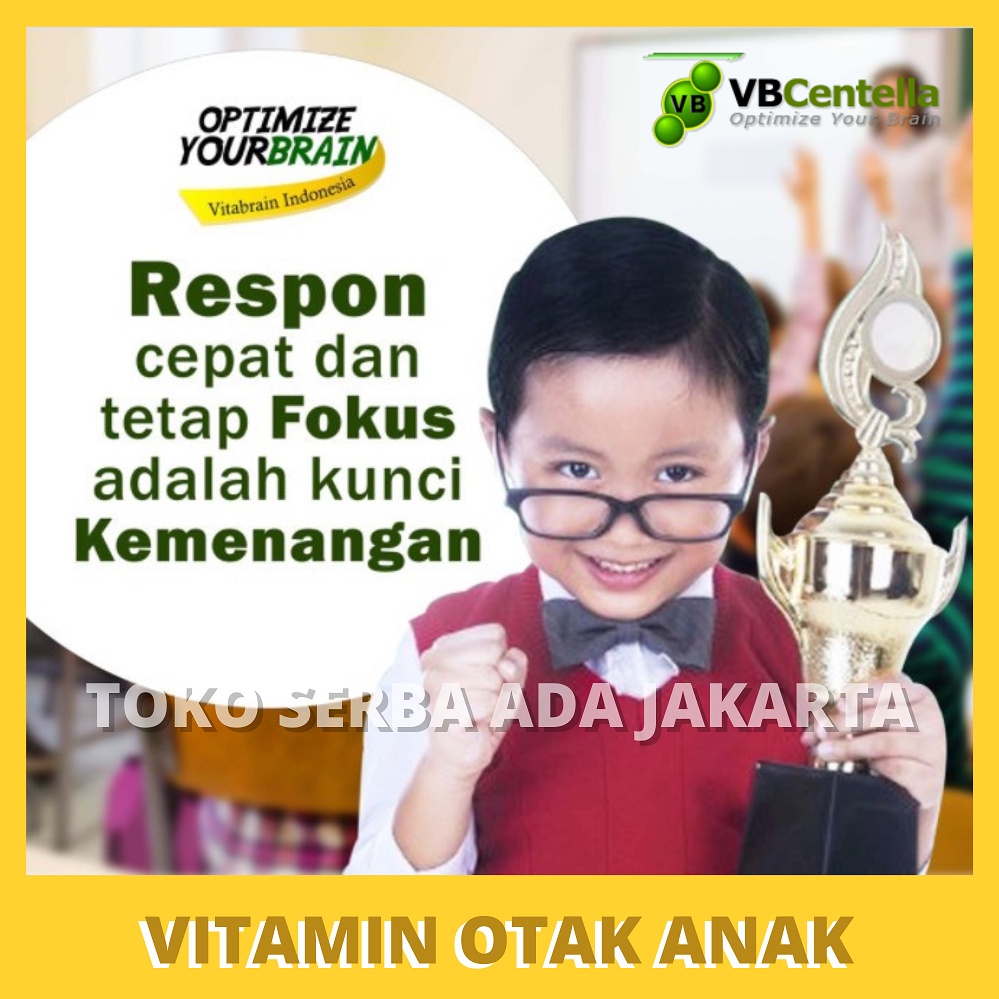 Jual VitaBrain Vitamin Otak VitaBrain VB Centella Suplemen Nutrisi