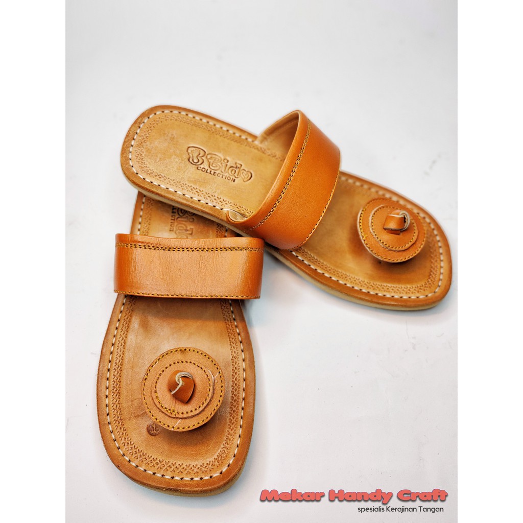 Jual Sandal Kulit Pria Tarumpah Jajaka Jepit Jawa Barat Shopee Indonesia