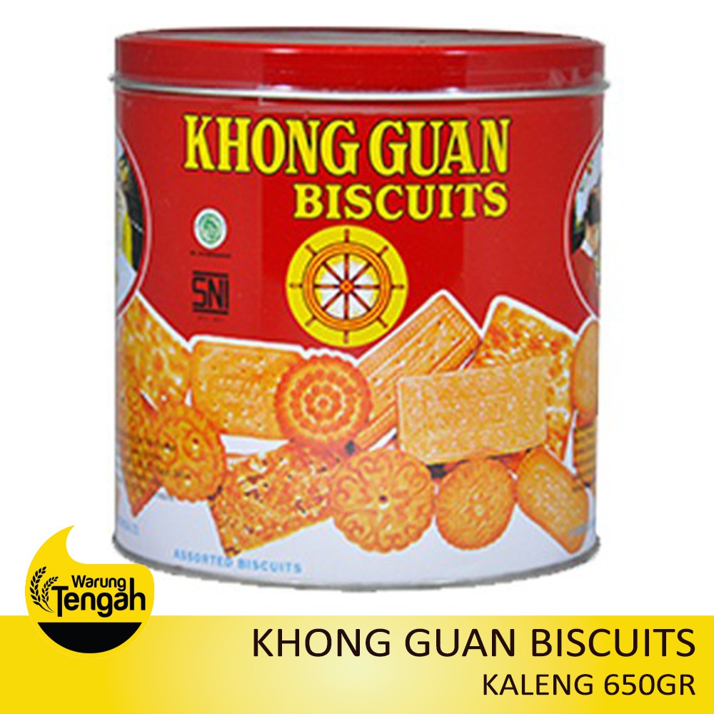 Jual [TIN] Khong Guan Biscuits Assorted Merah Mini 650gr | Shopee Indonesia