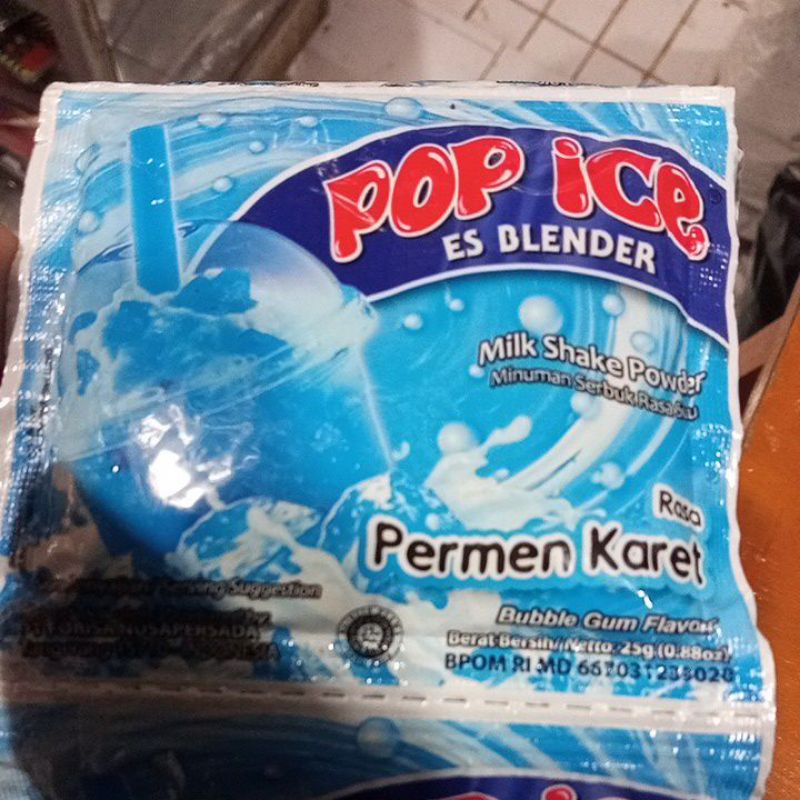 Jual Pop Ice Minuman Serbuk Instan Pop Ice Milk Shake Powder Aneka Rasa 1 Renteng Isi 10 1517