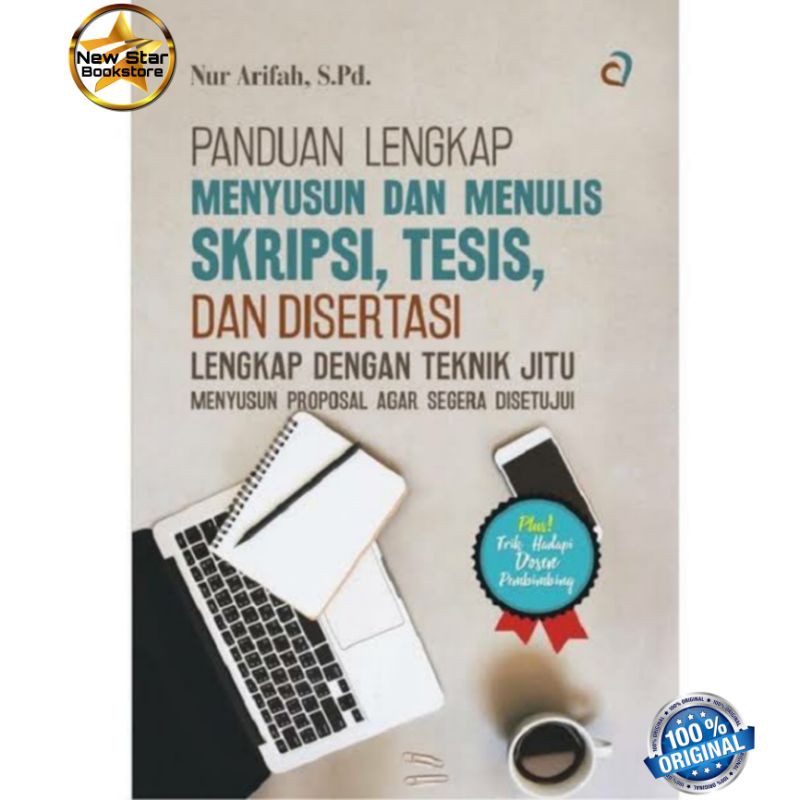 Jual Buku Panduan Lengkap Menyusun Dan Menulis Skripsi Tesis | Shopee ...