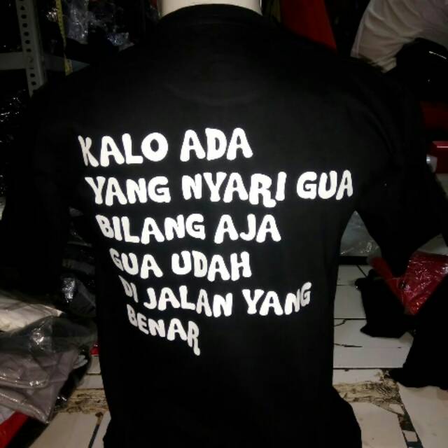 Jual Kaos Kata2 Shopee Indonesia