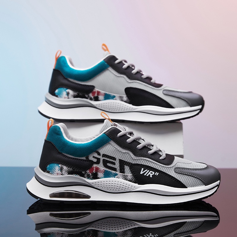 Jual Sepatu K5-Sepatu Sneakers Pria Import-Sepatu Pria Original Terbaru -  Gray, 40 - Kota Tangerang Selatan - Bosindo Official