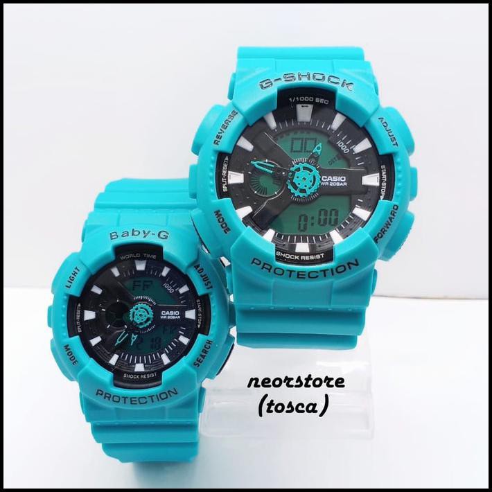 G shock hotsell biru muda