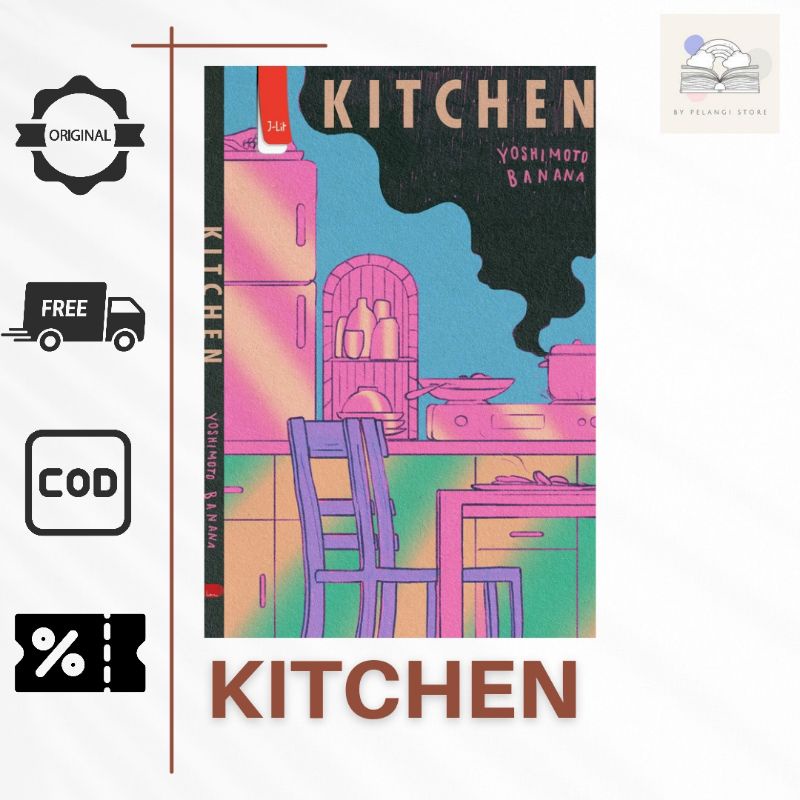 Jual Novel Kitchen - Yoshimoto Banana / Novel Jepang Original Free Gift ...