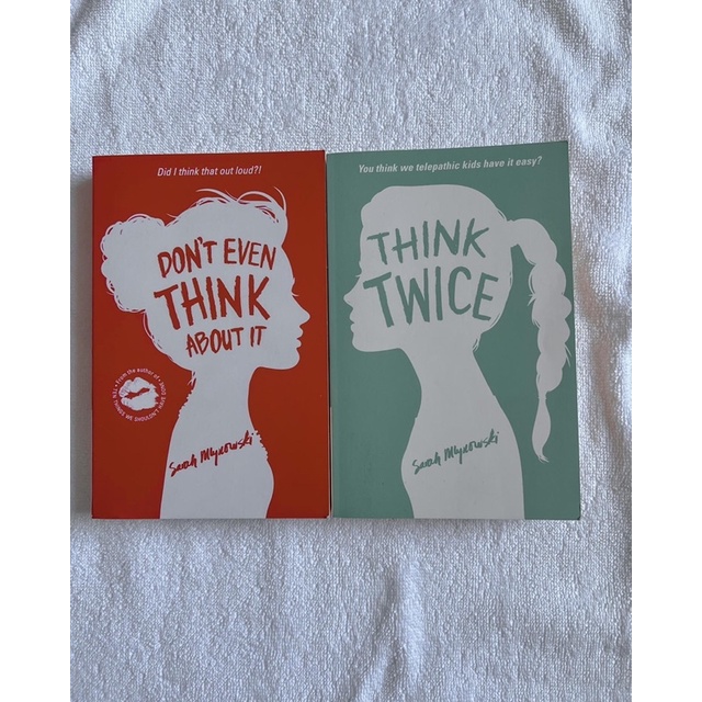 Jual Novel English Don’t Even Think About It dan Think Twice | Shopee ...