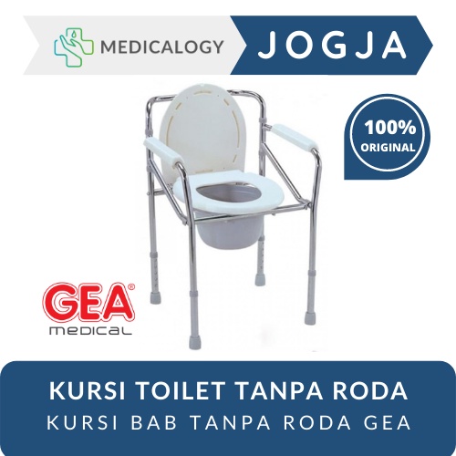 Jual Kursi Toilet Bab Tanpa Roda Gea Shopee Indonesia