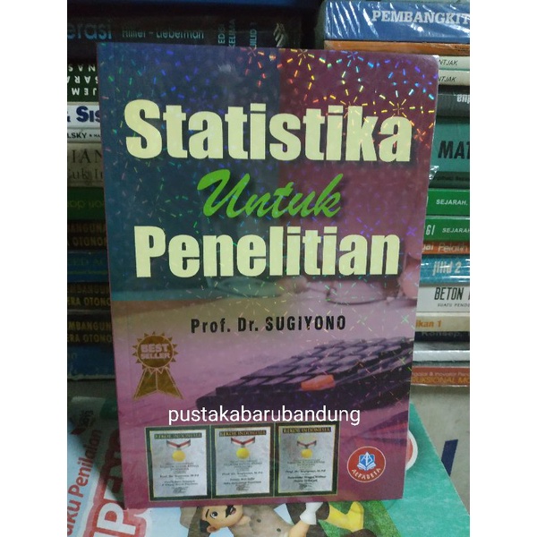 Jual [original] Buku Statistika Untuk Penelitian Lengkap Edisi Revisi