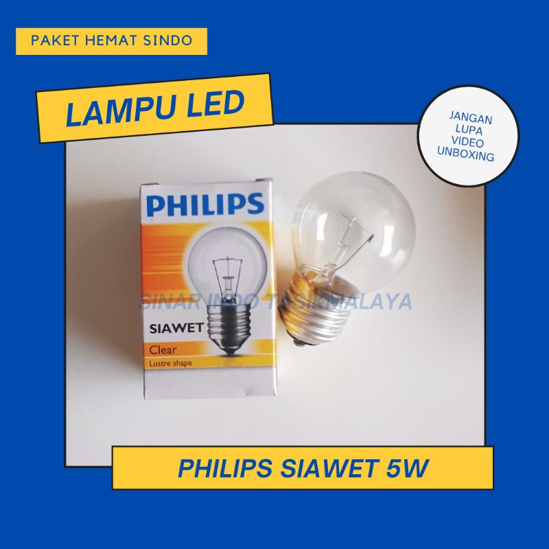 Jual Lampu Led Philips Siawet 5w Shopee Indonesia