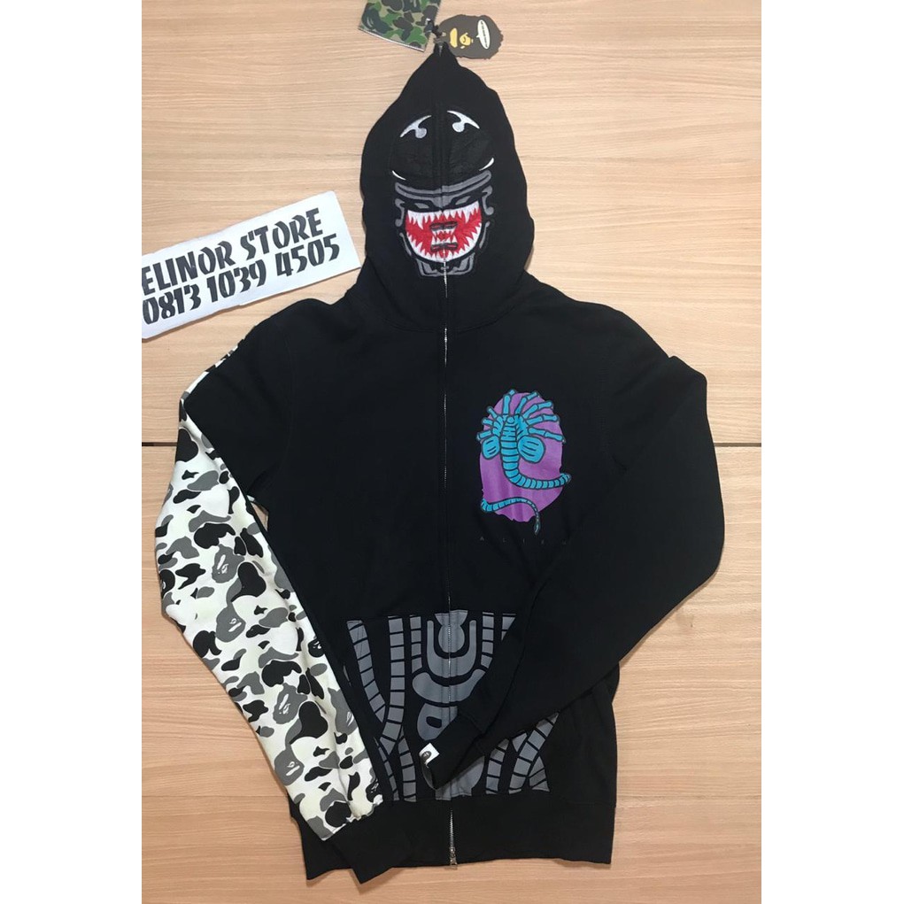 Bape x cheap alien hoodie