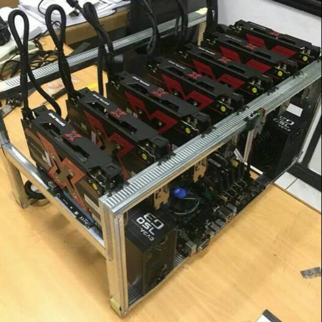 Jual Open Rig Case mining Rak untuk mining 8 VGA | Shopee Indonesia