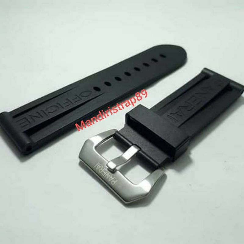 Jual TALI JAM TANGAN PANERAI 26MM RUBBER STRAP TALI JAM PANERAI