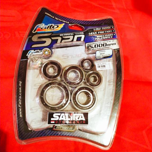 Jual Honda Beat Bearing Laker Laher Lahar Engine Mesin Set Faito High ...