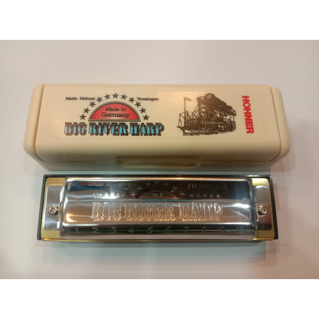 Jual harmonica hohner big river harp M5400 Shopee Indonesia