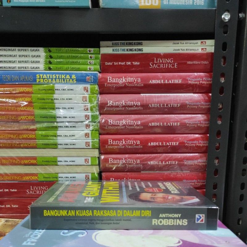 Jual BUKU ORIGINAL BANGUNKAN KUASA RAKSASA DI DALAM DIRI ANTHONY ...