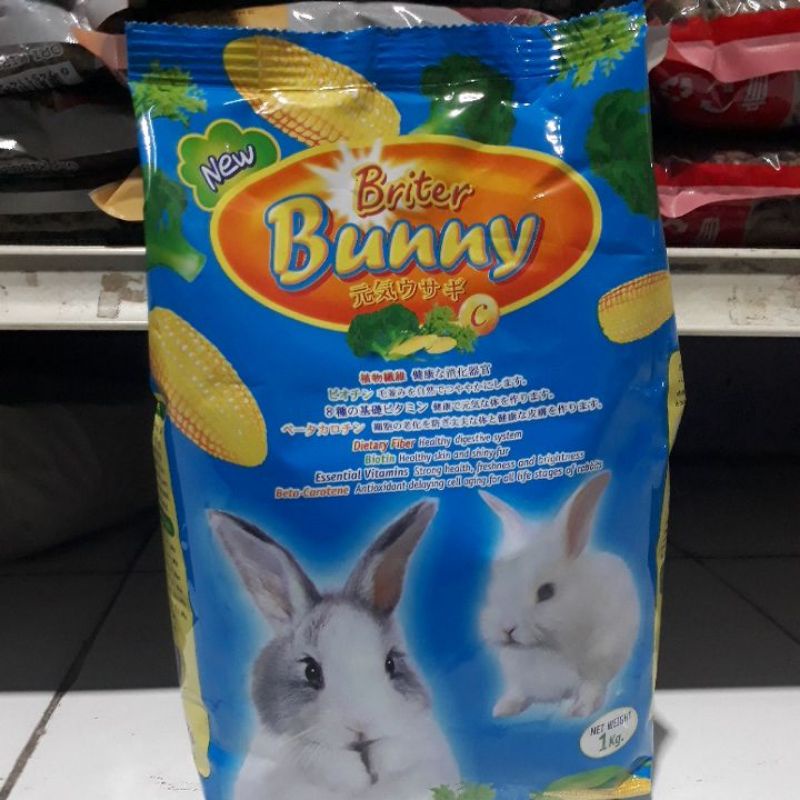 Jual BRITER BUNNY Makanan Kelinci 1Kg | Shopee Indonesia