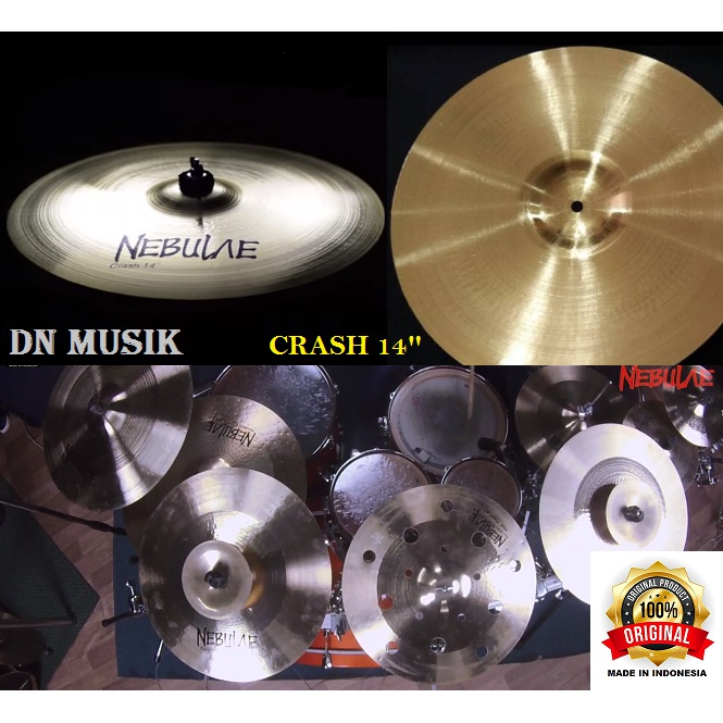 Jual Cymbal Crash 14 Nebulae Original Indonesia Shopee Indonesia 