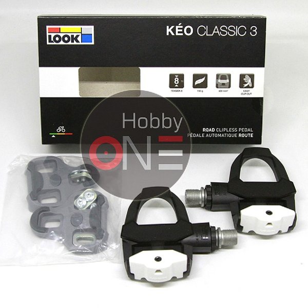 LOOK KEO Street Pedal Studs – Black, Fixed 0° – For Road & Hybrid Bikes-995241
