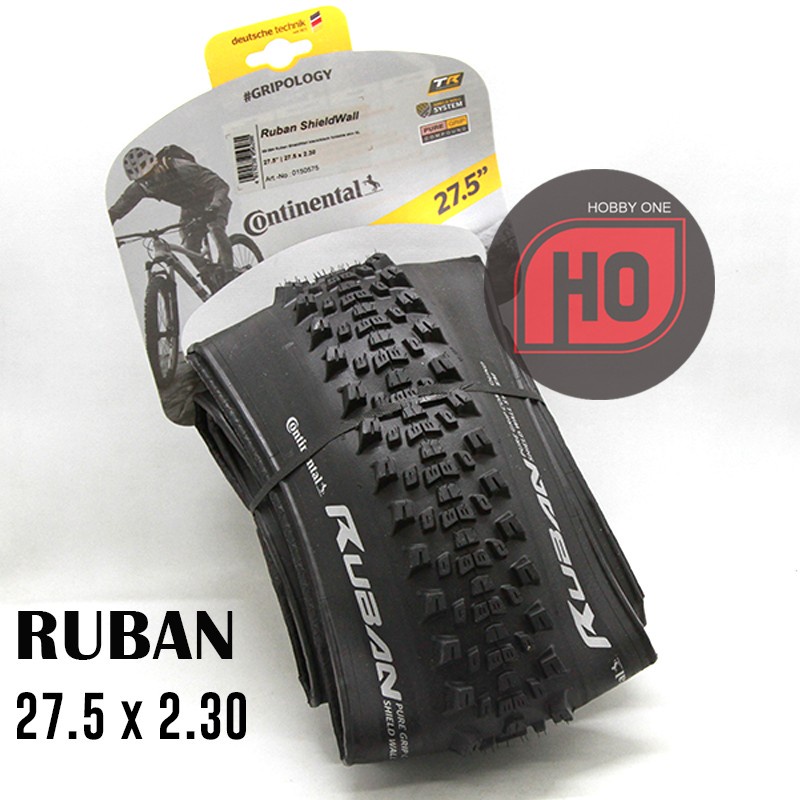 Copertone Continental Ruban 27.5 X 2.10 – Gomma Ibrida Urbana Con Tecnologia Puregrip E Shieldwall, Nero - 6