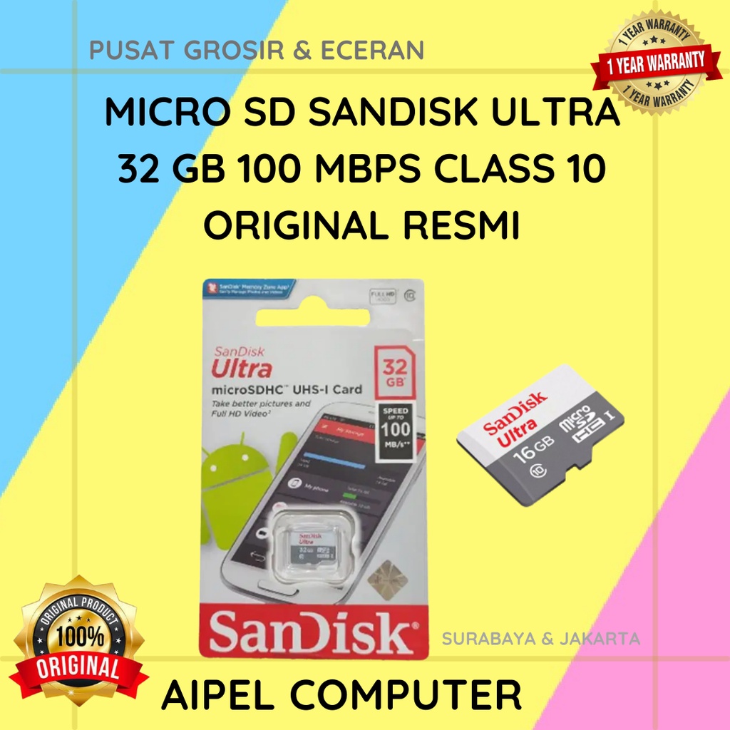 jual-ultra32-micro-sd-sandisk-ultra-32-gb-100-mbps-class-10-original