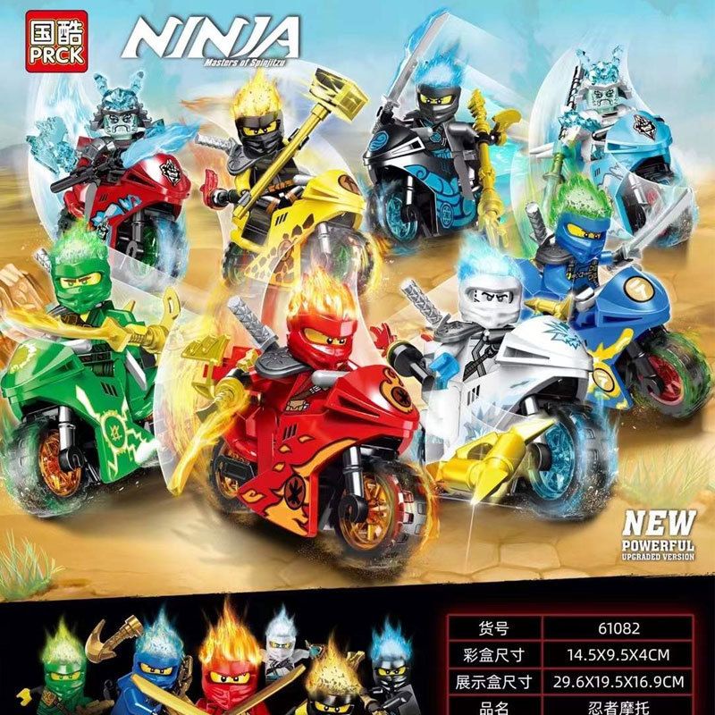 Jual 61082 Mainan Anak Merakit Balok Susun TANPA BOX Mini Motor dan ...