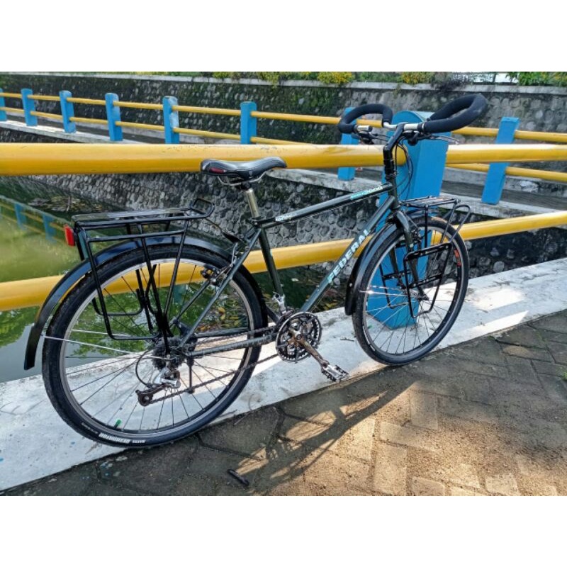 Jual full bike SEPEDA VINTAGE MTB federal torino touring original UP GRADE Shopee Indonesia