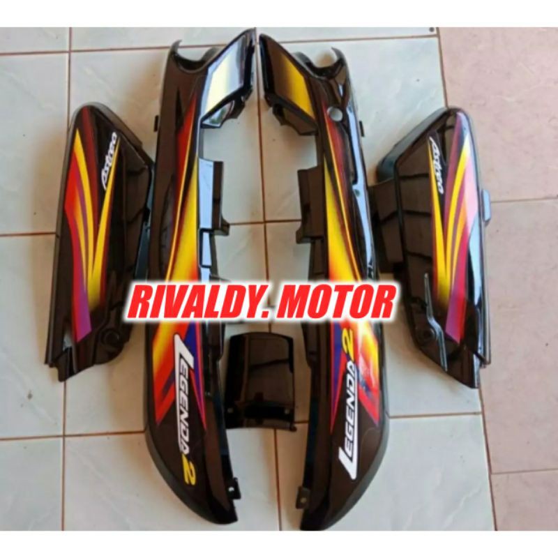 Jual Cover Body Belakang Plus Box Accu Honda Astrea Grand Legenda Shopee Indonesia