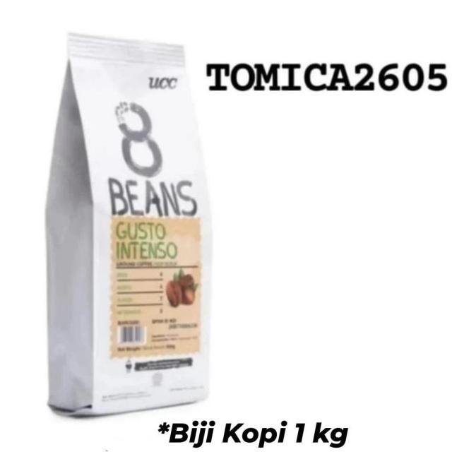 Jual Coffee 8 Beans Gusto Dolce / Intenso 1.000 Gram (Biji Kopi 1 Kg