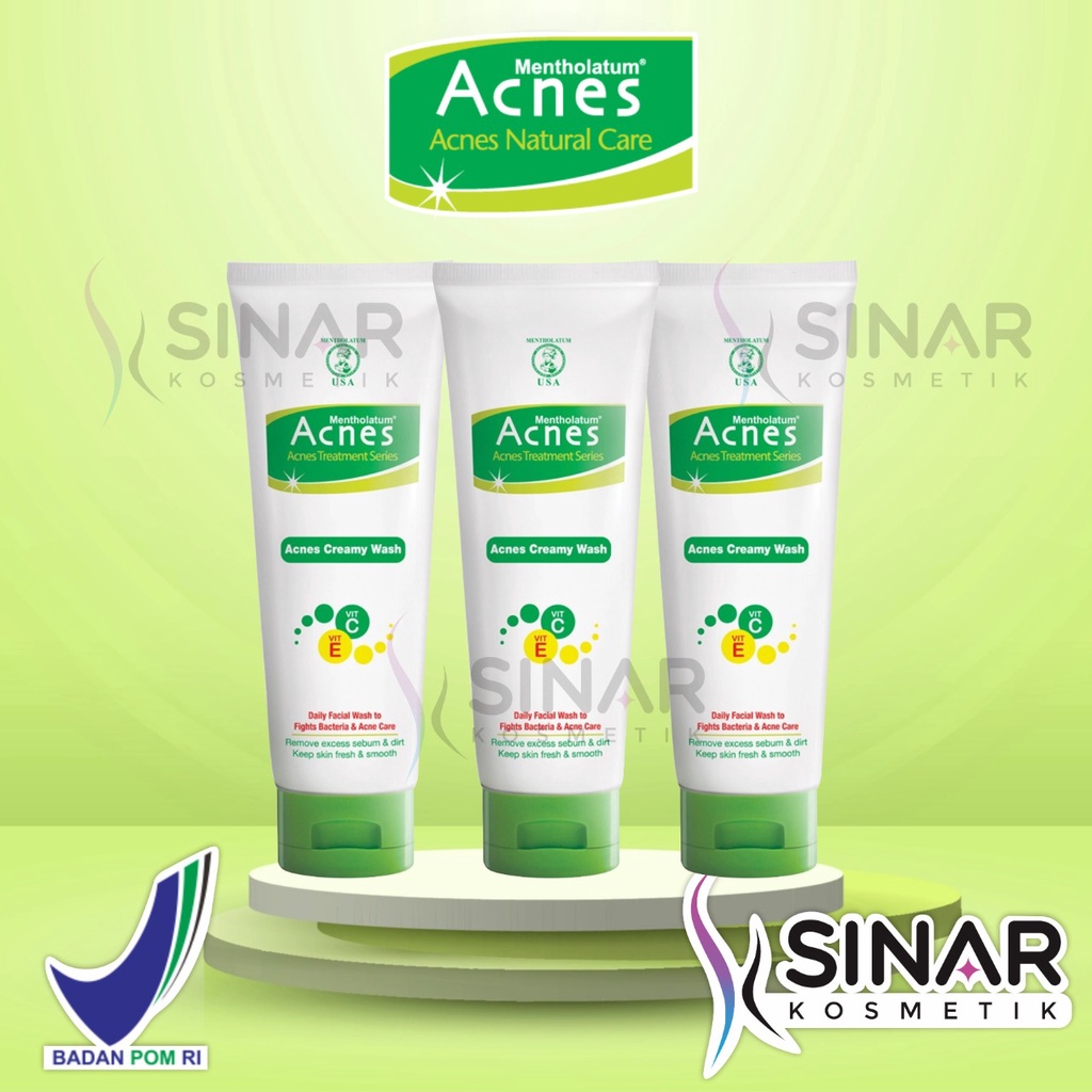 Jual Acnes Creamy Wash 100gr | Shopee Indonesia