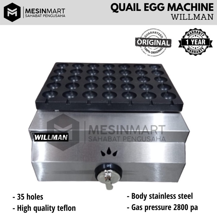 Jual Mesin Sate Kue Telur Puyuh Kompor Gas Quail Egg Grill Shopee