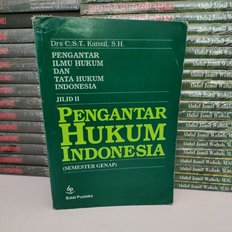 Jual Buku Original - Buku Pengantar Hukum Indonesia | Shopee Indonesia