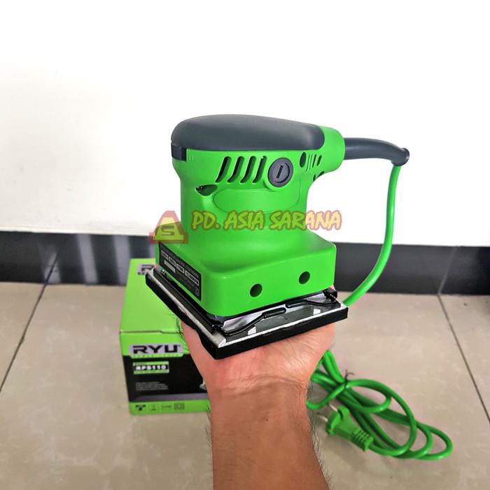 Jual Mesin Amplas Kayu Besi Kotak Ryu RPS 110 / Palm Orbital Sander ...