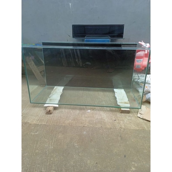 Jual Aquarium laut 100x40x40 full 8mm Shopee Indonesia
