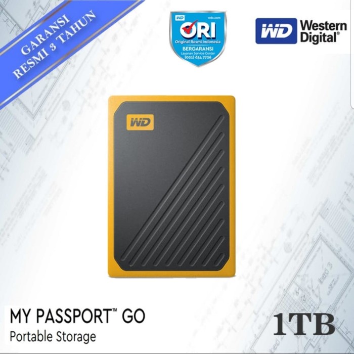 Passport Ssd Wdbmcg0010byt Ssd 1tb Western Digital My Passport Go